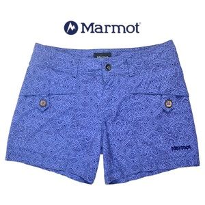 Marmot | Womens Size 4 | Ginny‎ Outdoor Purple Hiking Shorts